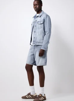 Loose denim 468 short