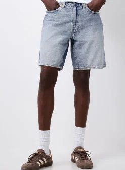 Loose denim 468 short