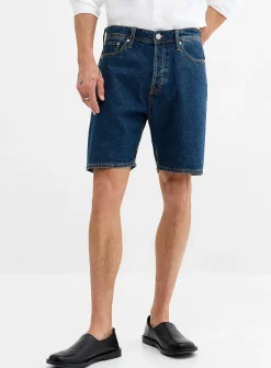 Loose denim Bermudas