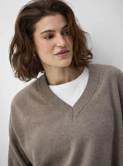 Loose pure cotton sweater