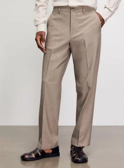 Loose stretch twill pant