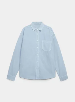 Loose twill shirt