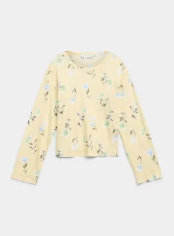 Loose-fit pure linen T-shirt