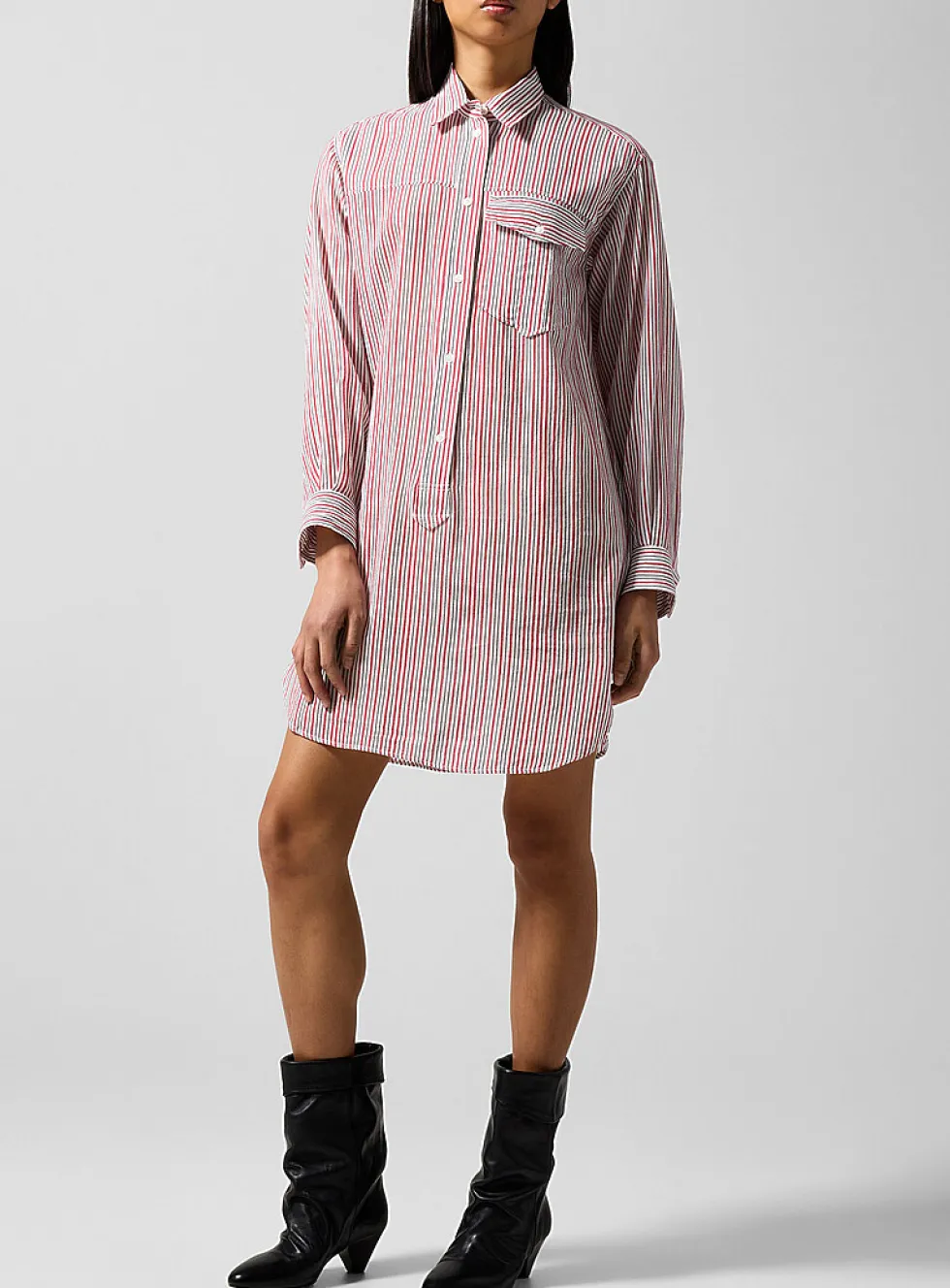 Loriane cotton voile tunic