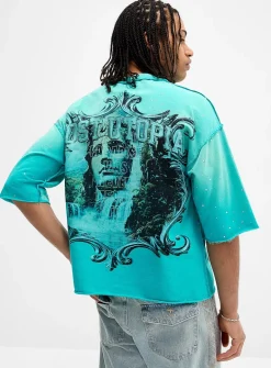 Lost paradise graphic T-shirt