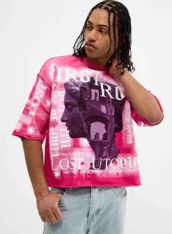Lost Utopia graphic T-shirt