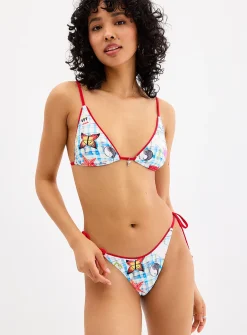 Lottie Hall sketch and gingham cheeky bottom