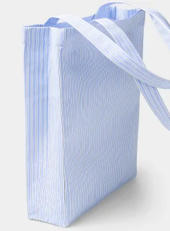 Lou sturdy striped tote