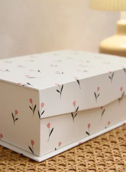 Lovely tulips jewellery box