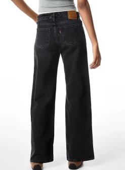 Low-rise loose jean