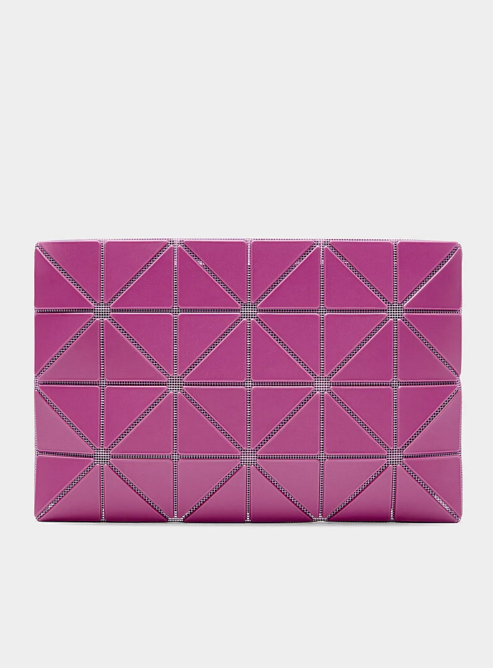 Lucent two-tone pouch