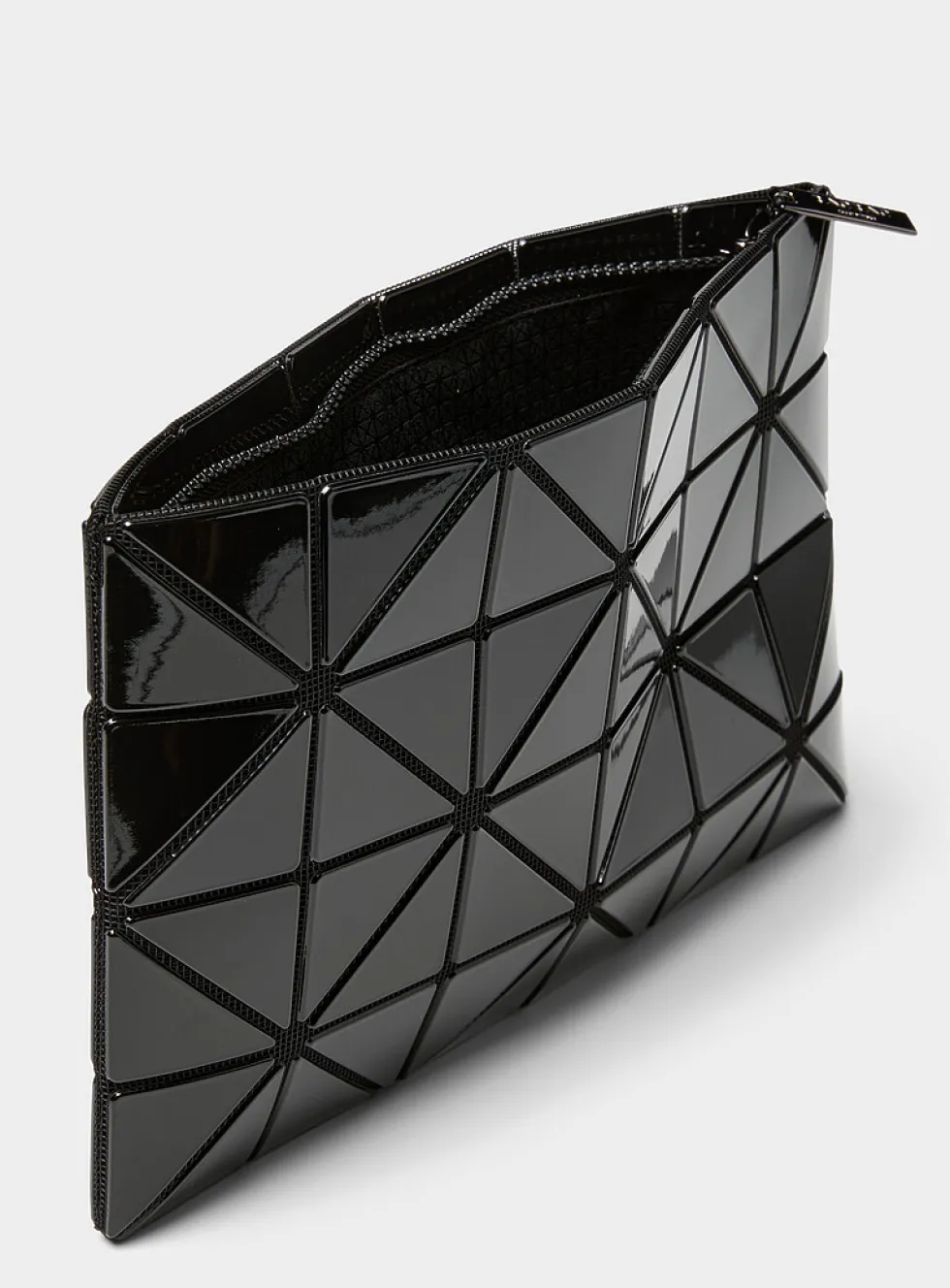 Lucent two-tone pouch