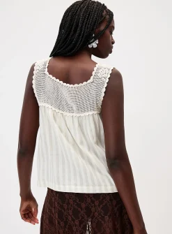 Lucky crocheted cami