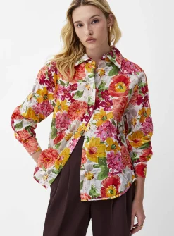 Lush bloom loose shirt