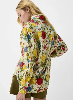 Lush bloom loose shirt