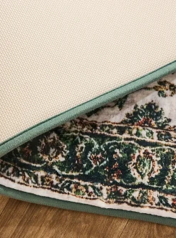 Lush garden memory foam bath mat
