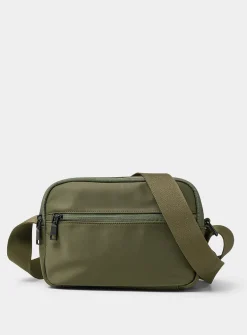 Luxurious fabric camera bag