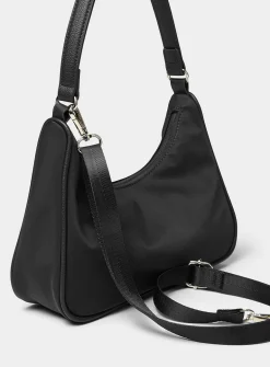 Luxurious fabric shoulder bag