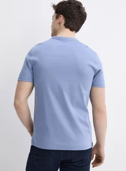 Luxurious Pima cotton V-neck T-shirt