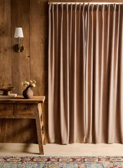 Luxurious velvet curtain