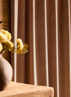 Luxurious velvet curtain