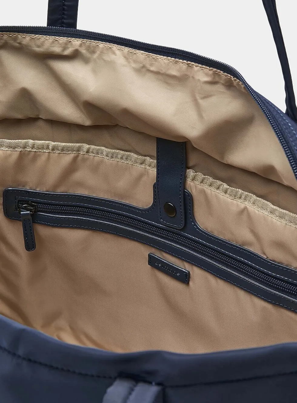 Luxury fabric weekender bag