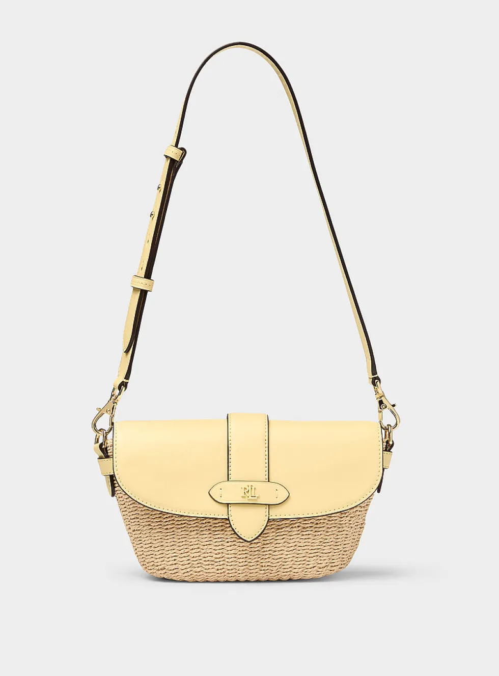 Lynden basketweave small shoulder bag
