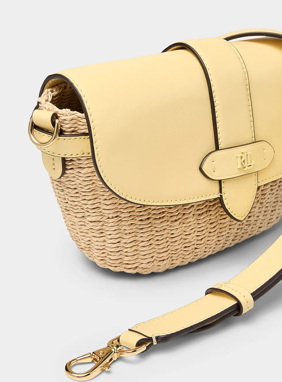 Lynden basketweave small shoulder bag