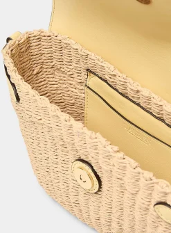 Lynden basketweave small shoulder bag