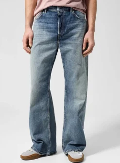 2021M faded bootcut jean