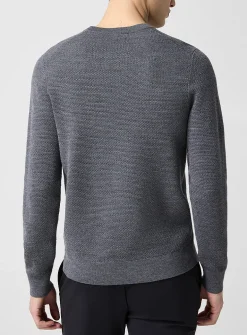 Maden textured merino wool sweater