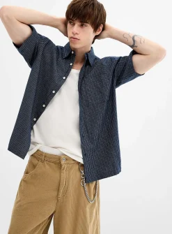 Magnus micro-check shirt