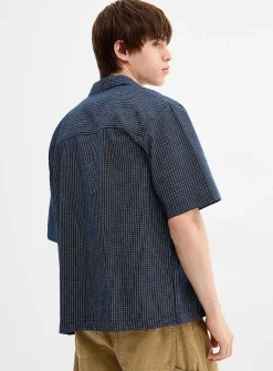 Magnus micro-check shirt