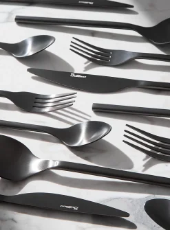 Maison black stainless 18/10 steel utensils