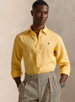 Maize pure linen shirt