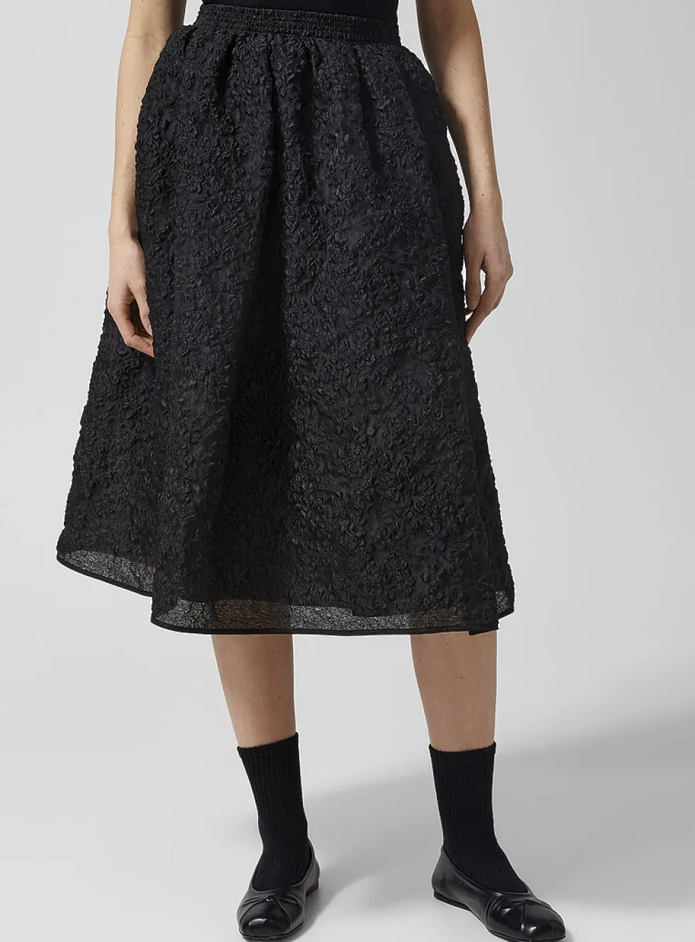 Mala textured skirt