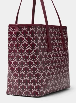 Malborough Iphis burgundy tote bag