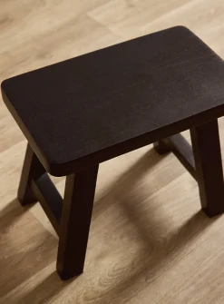 Mango wood decorative stool