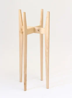 Maple plant stand