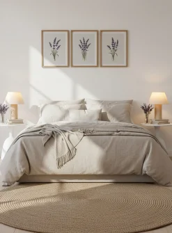 Maple wood table lamps