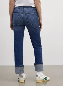 Mara sculpting cuffed jean