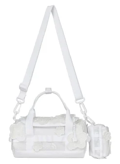 Maria embossed flowers tech handbag