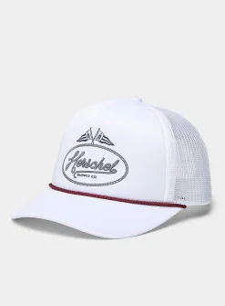 Marina cord trucker cap
