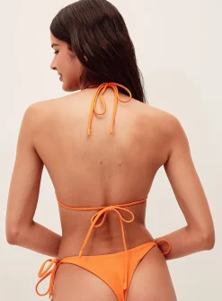 Marine charm triangle bra