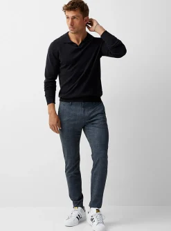 Mark heathered check pant