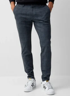 Mark heathered check pant