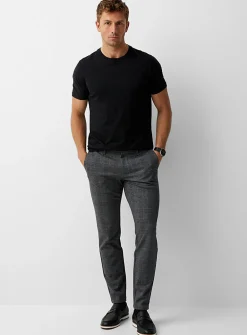 Mark heathered check pant