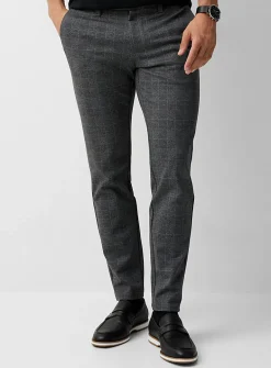 Mark heathered check pant