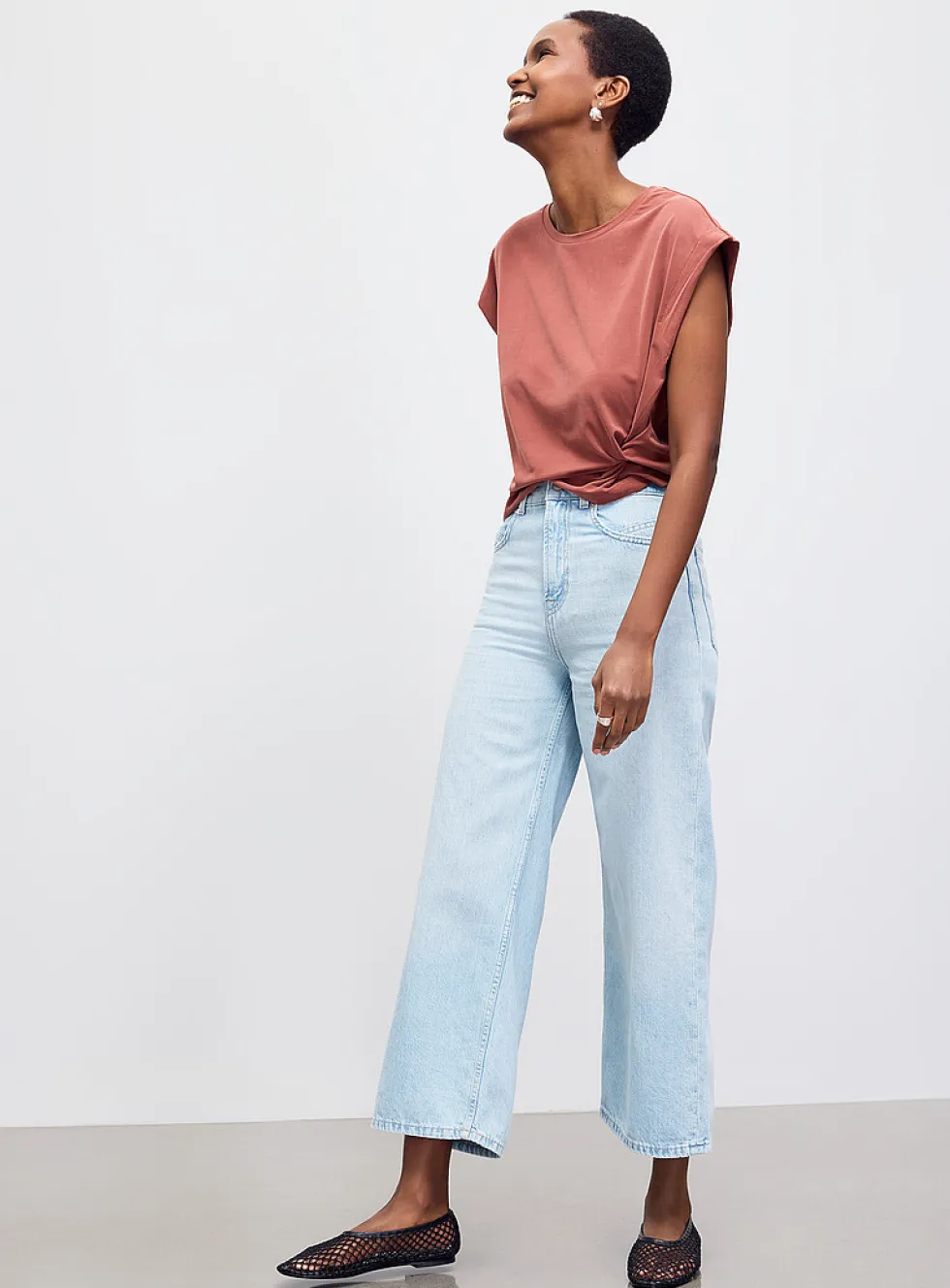 Marlene cropped jean