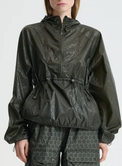 Marlow canvas windbreaker
